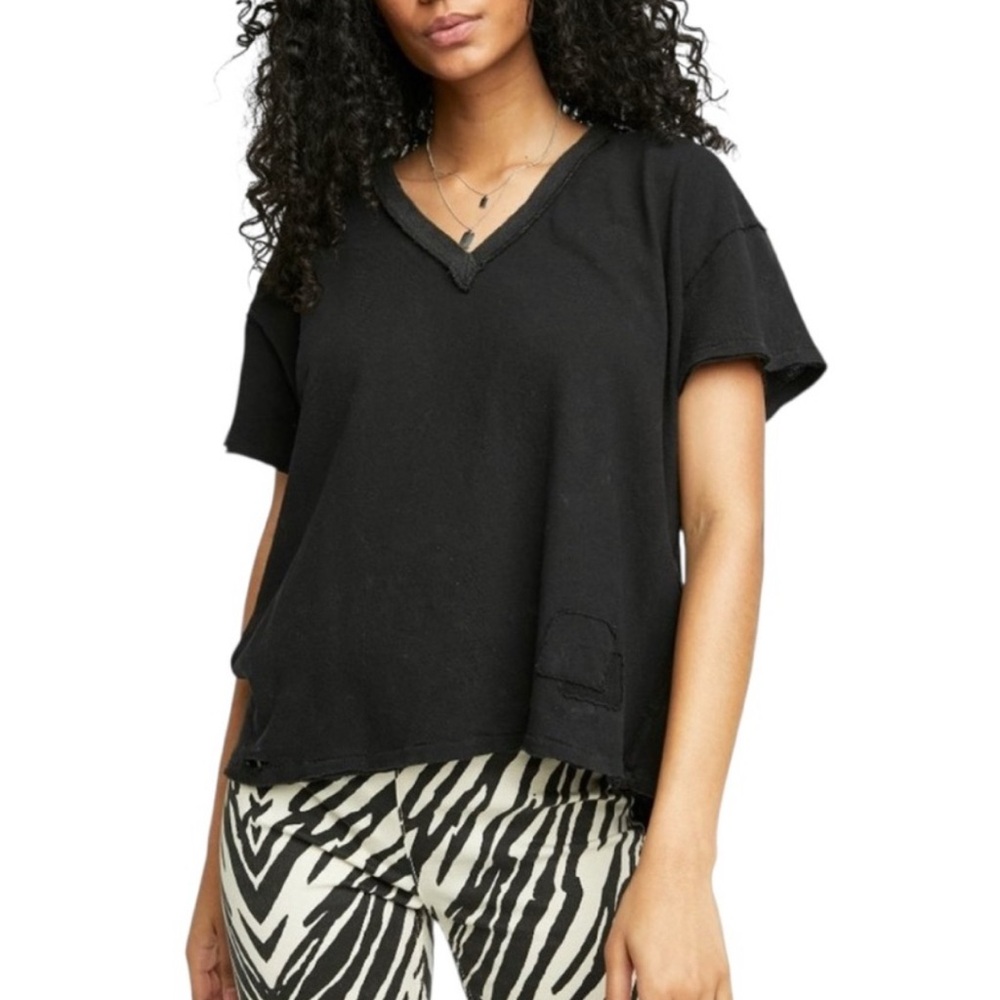 We The Free Black Relaxed Joni T-Shirt